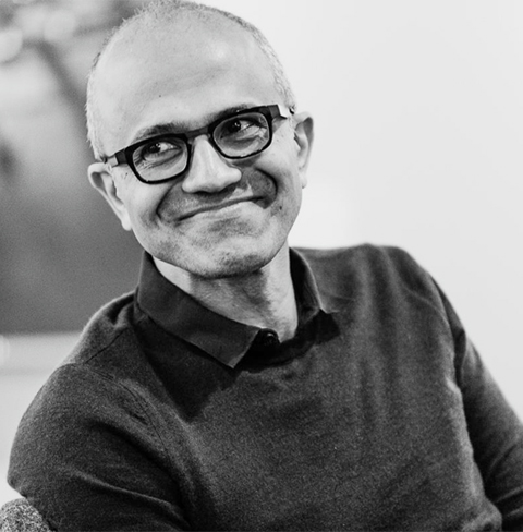 Satya Nadella is the third CEO of Microsoft