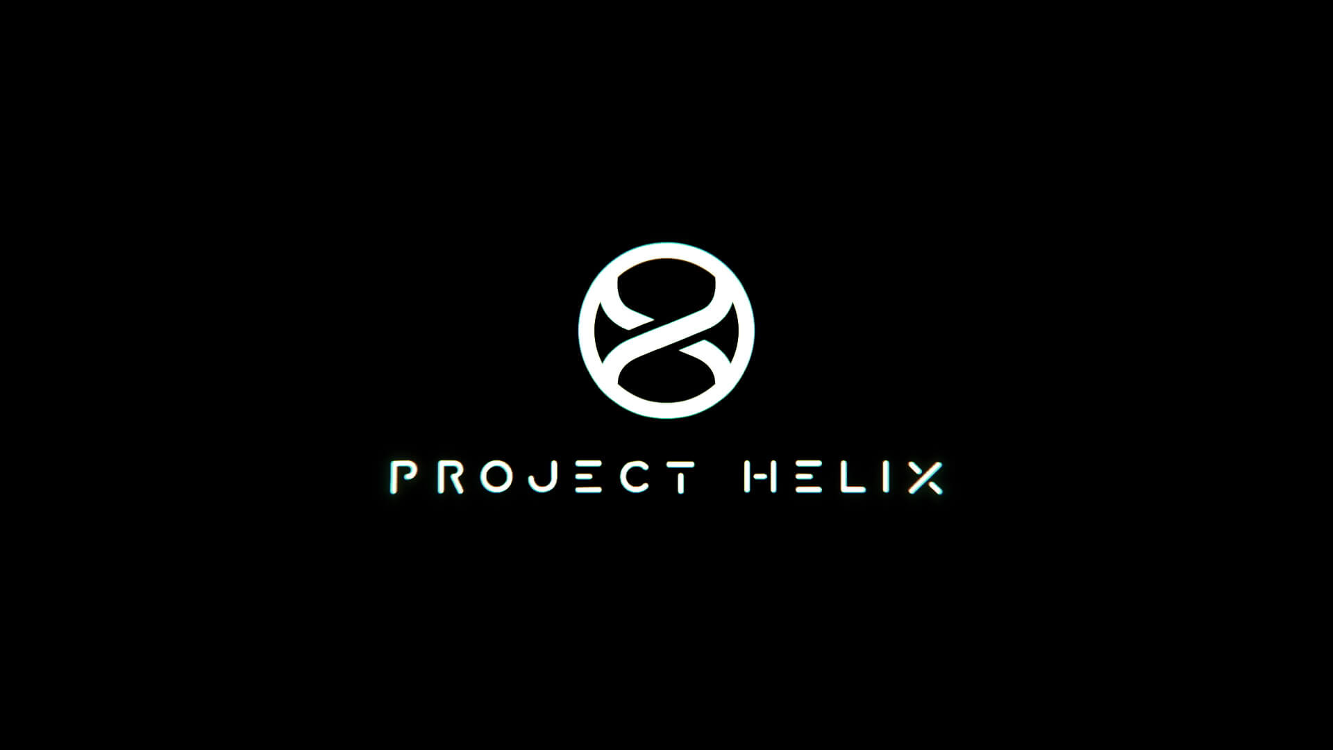 Project Helix logo on a black background.