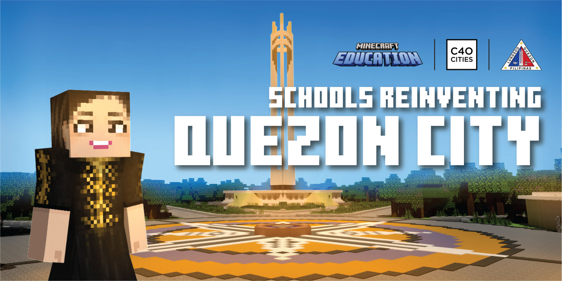 Quezon City Minecraft challenge artwork