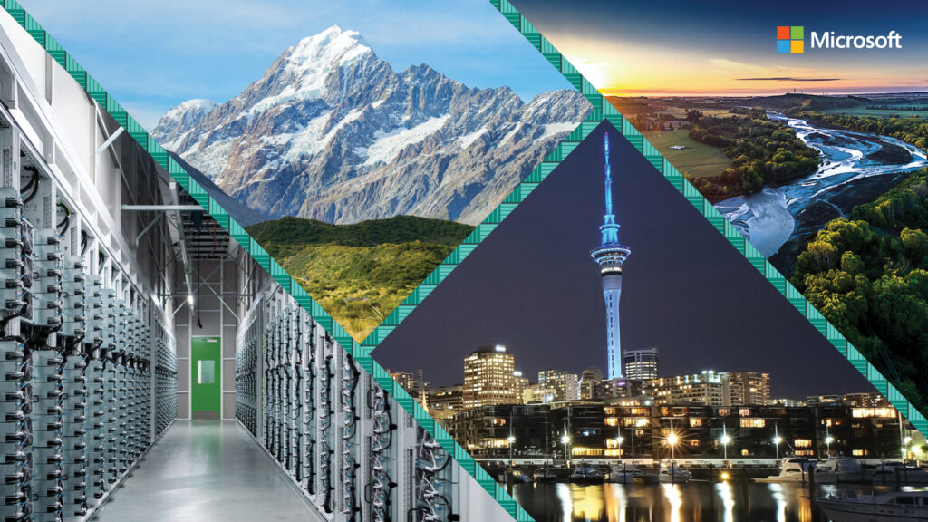 NZ datacentre collage