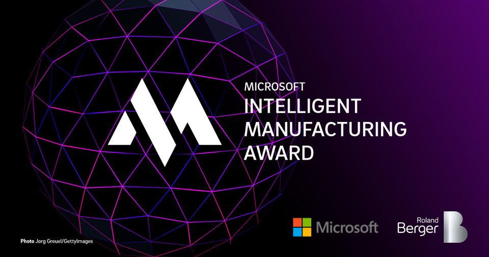 Microsoft Intelligent Manufacturing Award 2024 mit Roland Berger