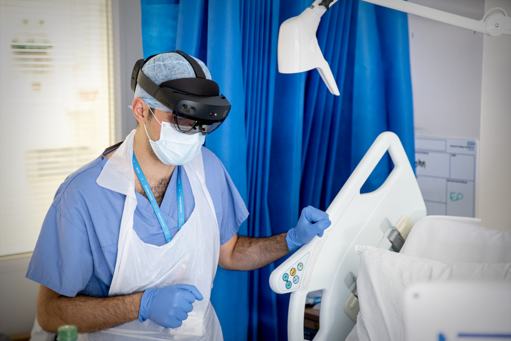 Microsoft HoloLens helps protect front-line staff and patients at some ...