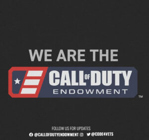 Text reading "We are the Call of Duty Endowment"