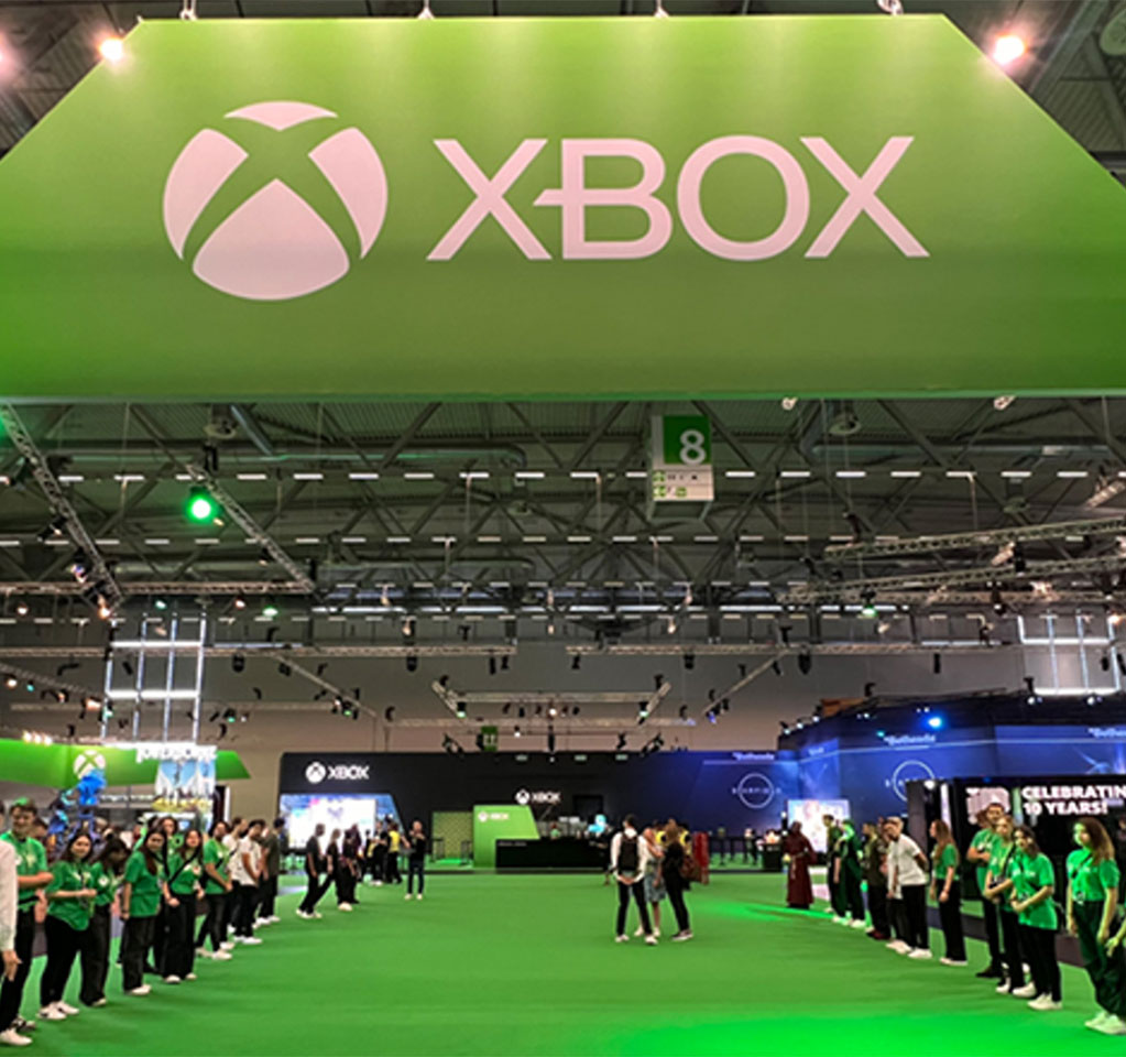 Xbox booth at gamescom