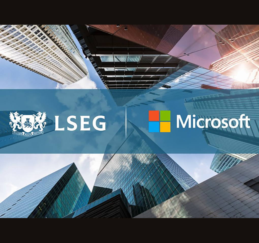 LSEG and Microsoft logos