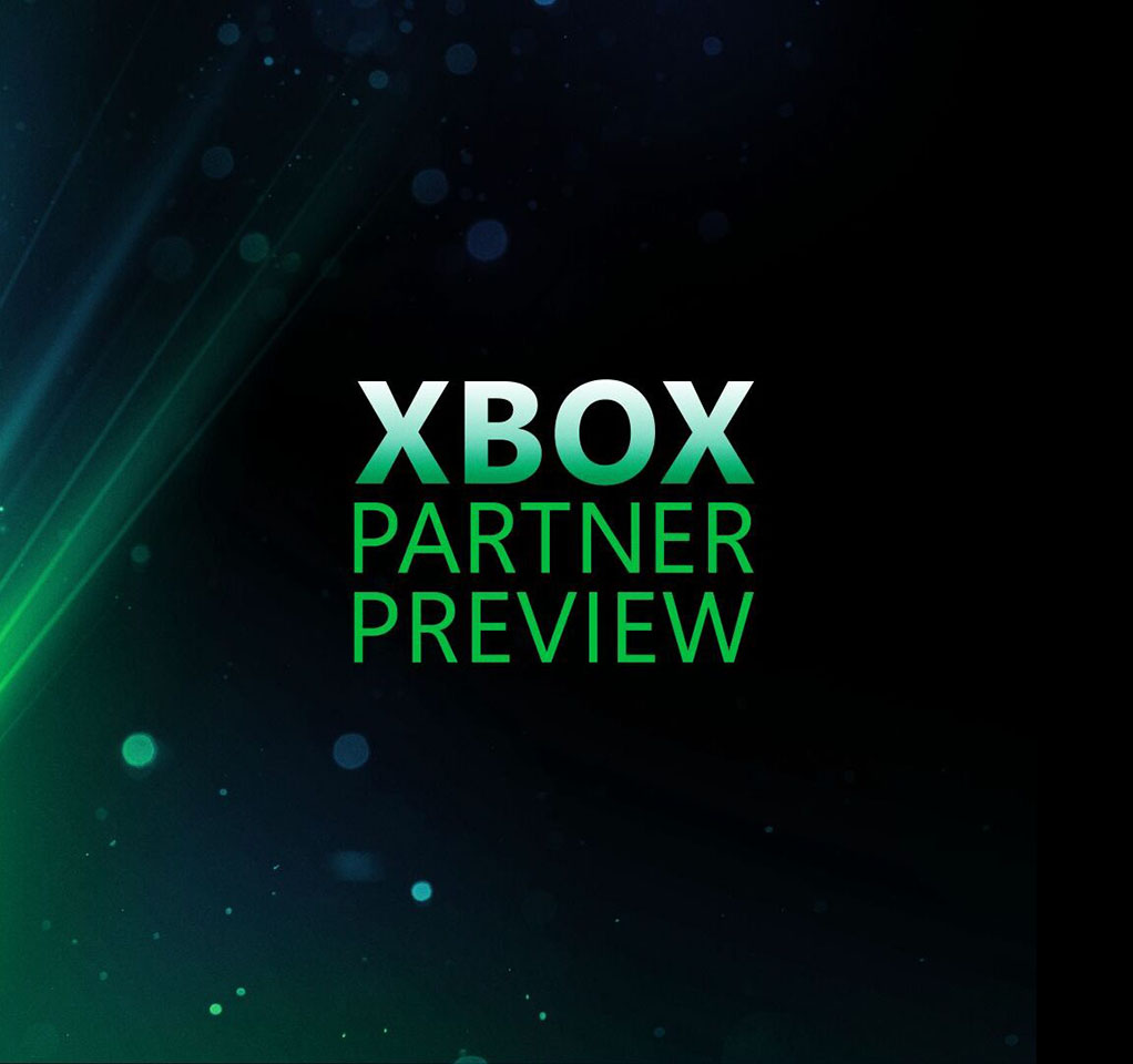Text reading "Xbox partner preview"