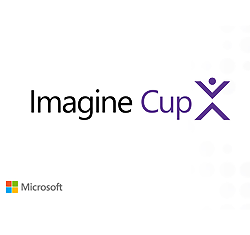 Logos for Imagine Cup and Microsoft