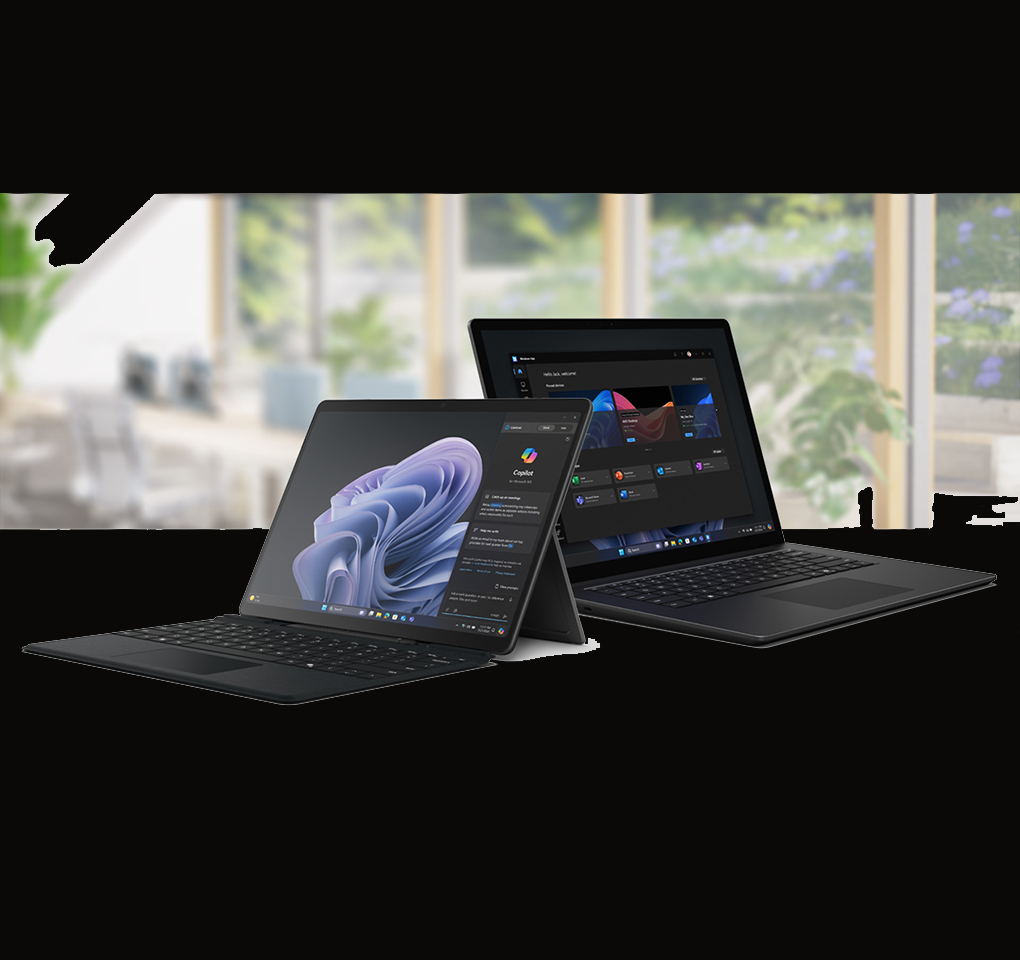 Surface Pro 10 for Business and Surface Laptop 6 for Business
