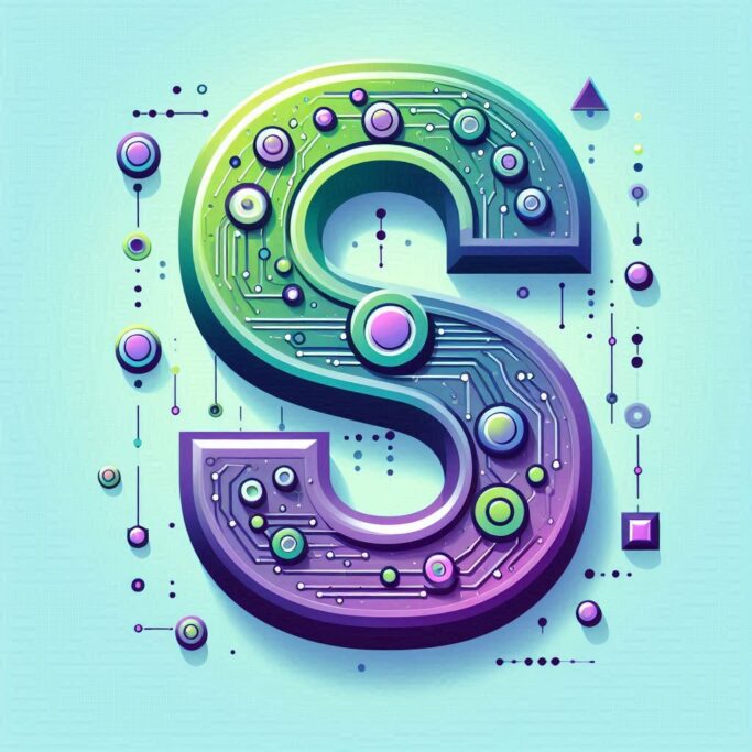 Illustration image of the letter S