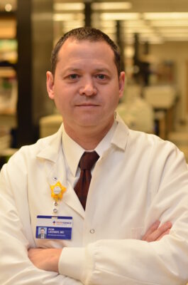 Dr. Rom Leidner, a medical oncologist specializing in hematology at Providence Cancer Institute Franz Clinic in Portland, Oregon.