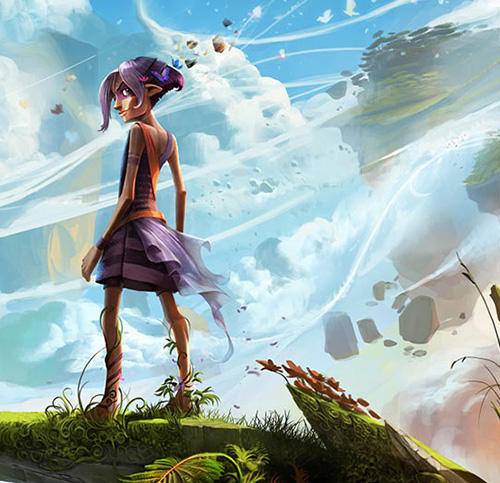 Thumbnail of Microsoft Story Labs article, 'The Keys to the Kingdom,' an adventure inspired by Project Spark