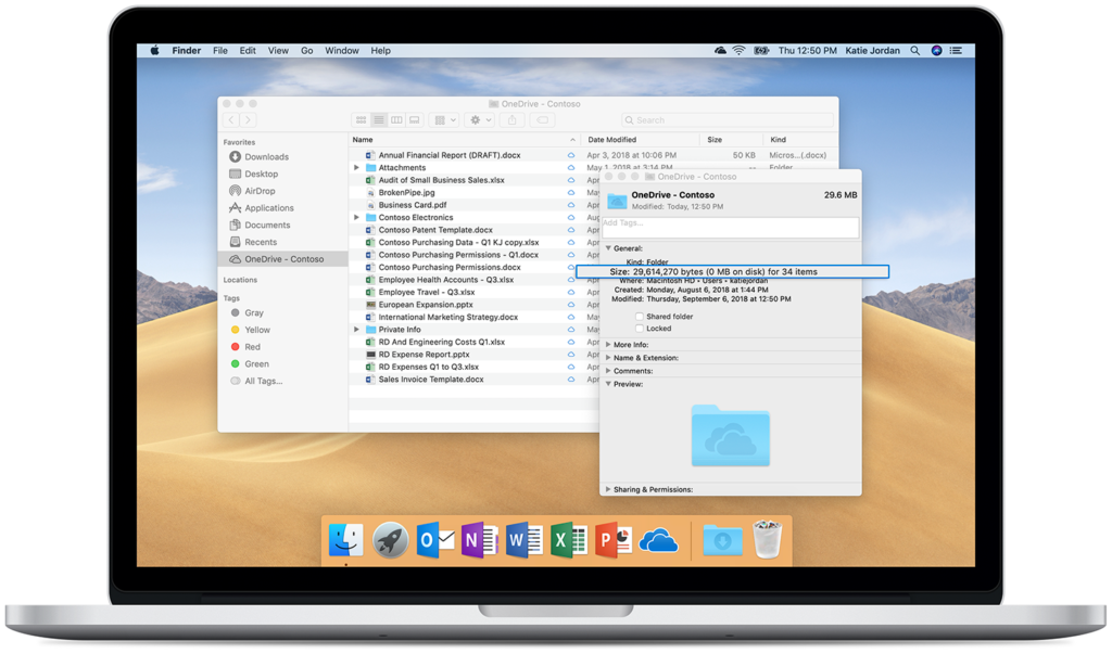 Сервис OneDrive Files On-Demand для Mac показывает все ваши файлы OneDrive в Finder, но загружает их, только когда вам это необходимо. 