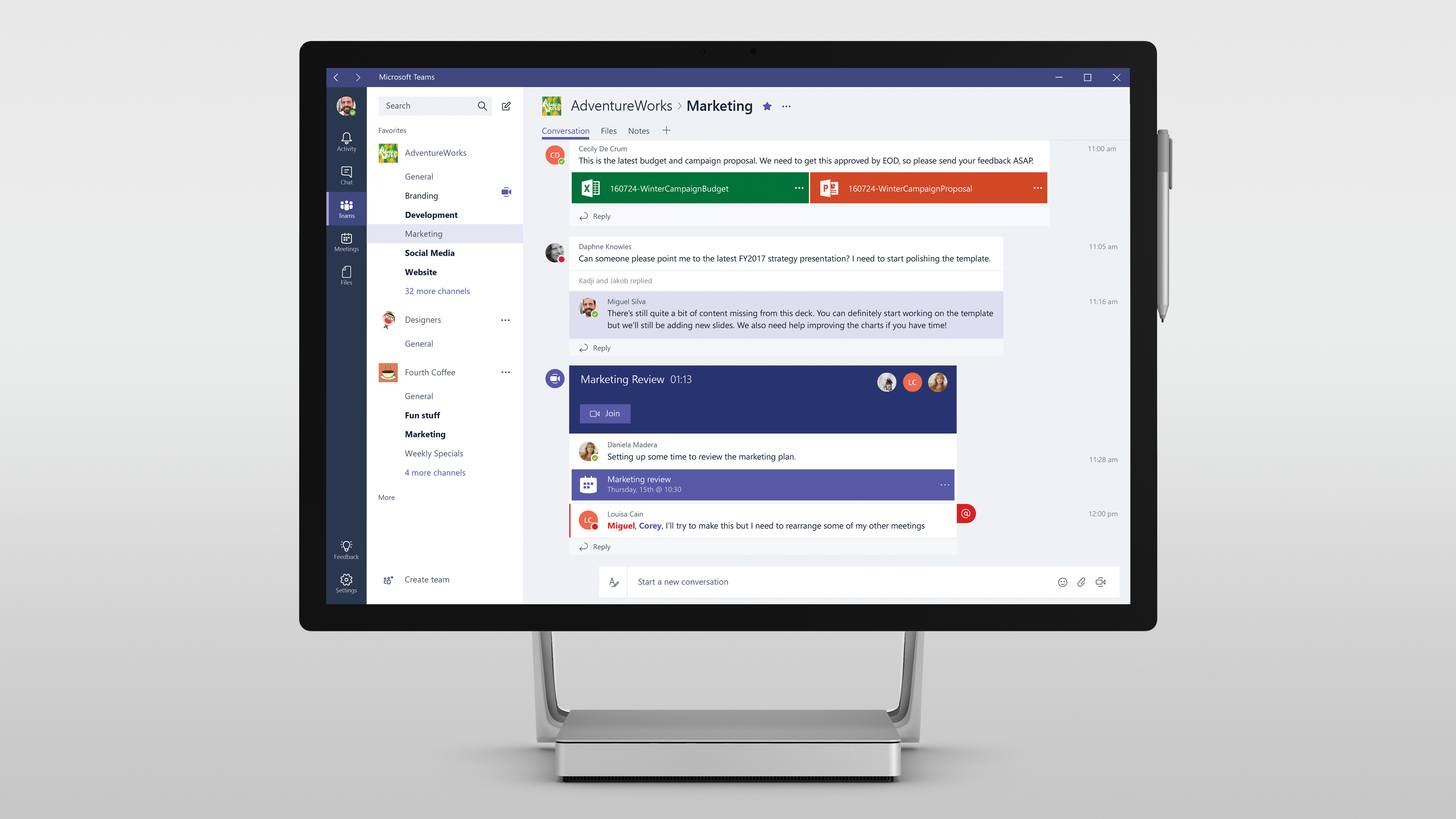 download microsoft teams chat