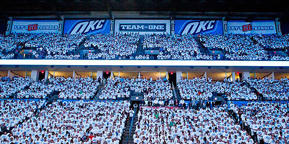 Oklahoma City Thunder Fans
