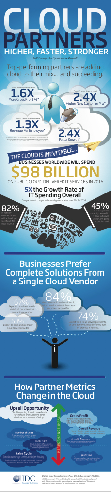 Infographik Cloud-Partners