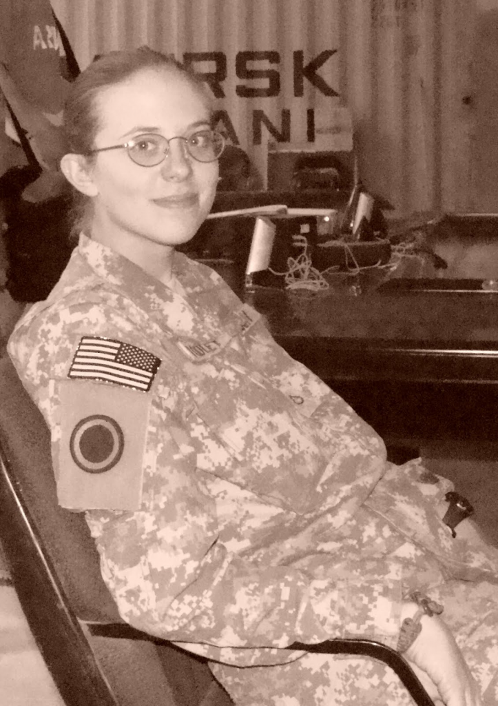Rachel Woolley Army medic