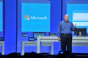 Microsoft行政總裁Steve Ballmer於Build 2013開發者大會上介紹最新的Windows 8.1預覽版