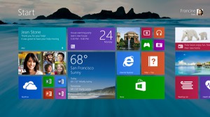 Windows 8.1預覽版 – 桌面展示Start Screen
