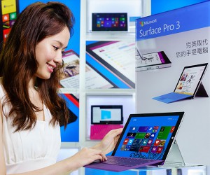 Surface Pro 3 is a lightweight tablet with high productivity