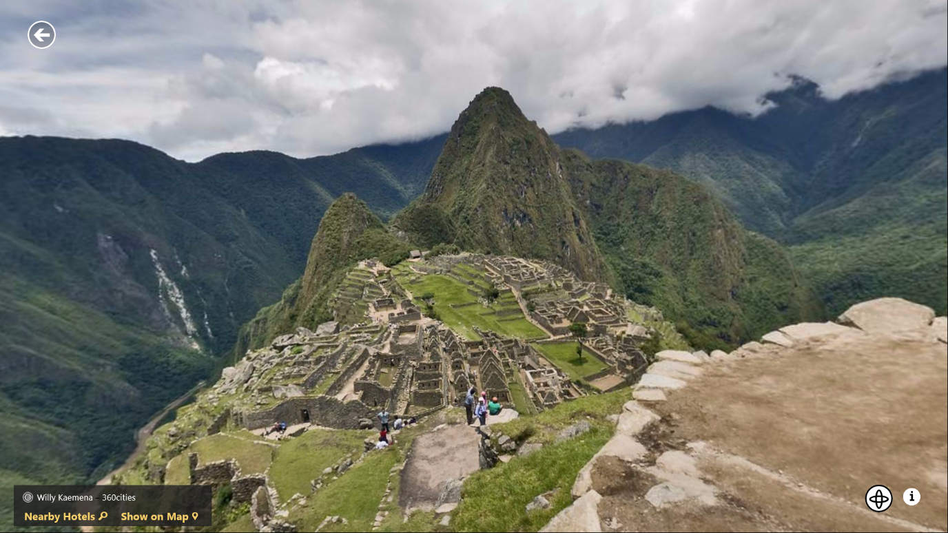 3. Which country is home to this fabled lost city and area of great natural beauty?