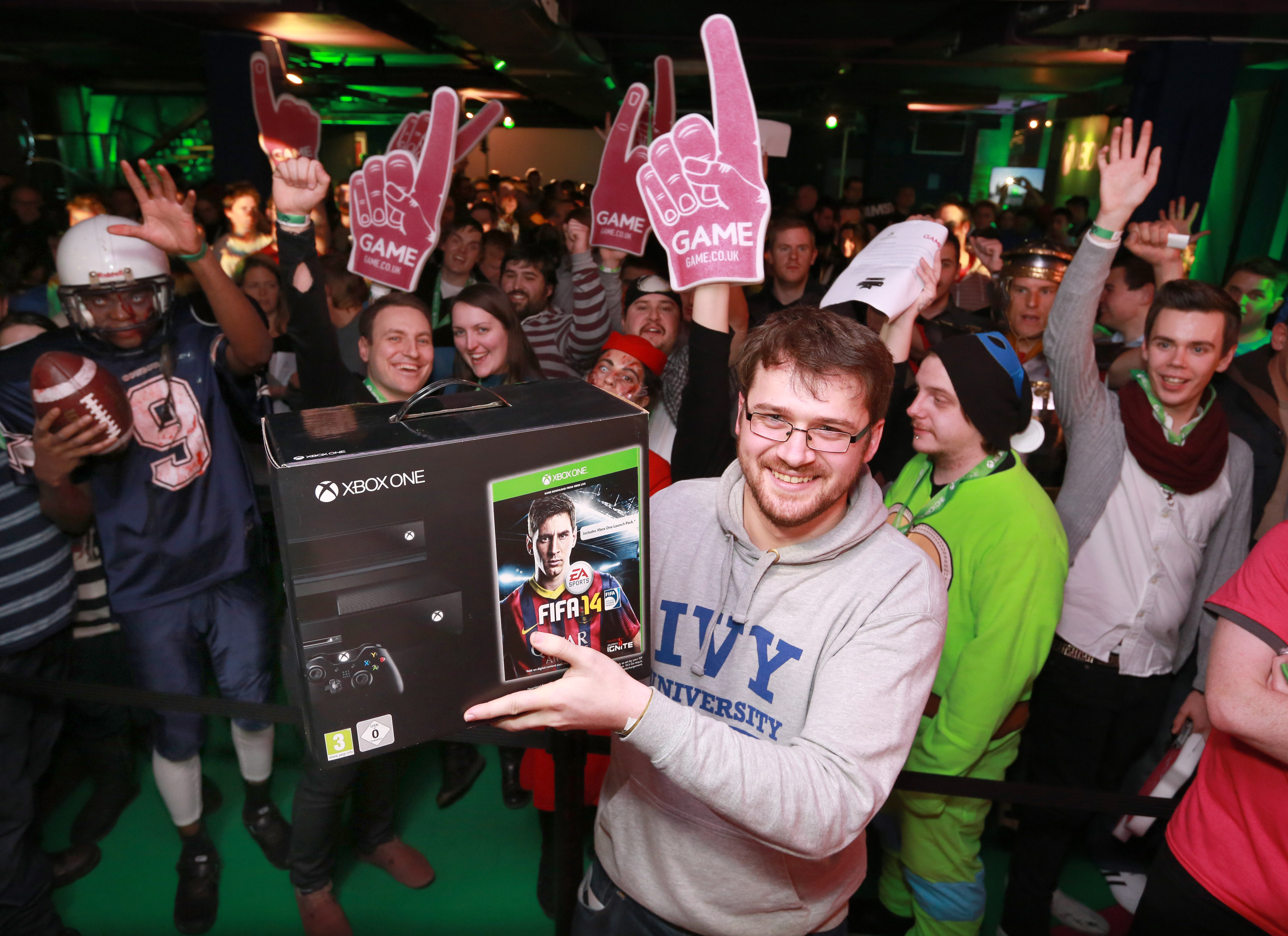 Gamers get their hands on the Xbox One
