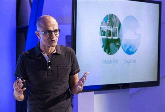 Microsoft is embracing the 'mobile-first, cloud-first world