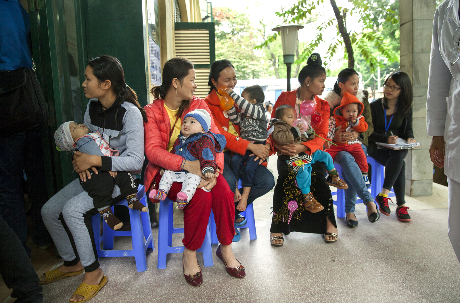 Patients in Hanoi
