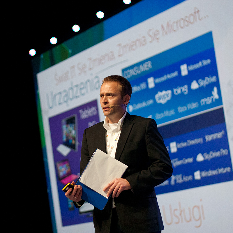 Rafał Albin - Dyrektor Działu Nowych Technologii w Microsoft