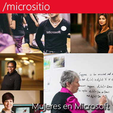 Sidebar Doble - Mujeres en Microsoft