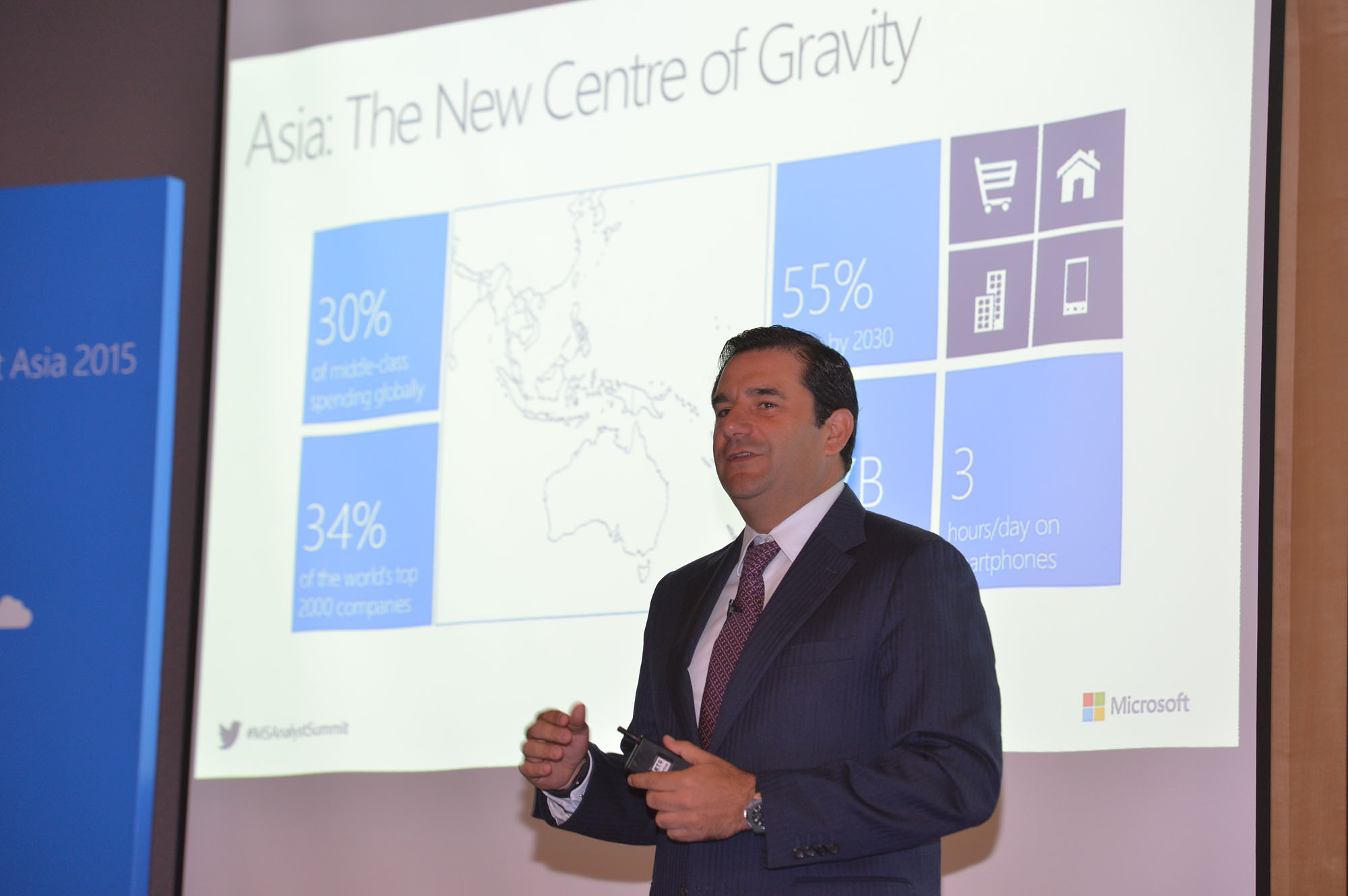 Asia is now the new centre of gravity, Cernuda says.