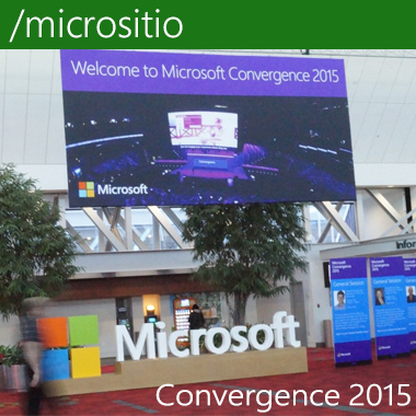 Sidebar Doble - Micrositio - Microsoft Convergence 2015