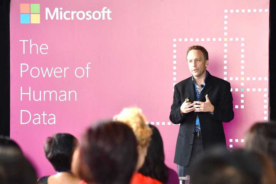 Justin Spelhaug, Chief Marketing and Operations Officer, Microsoft Asia urged marketers to make data work harder for them.