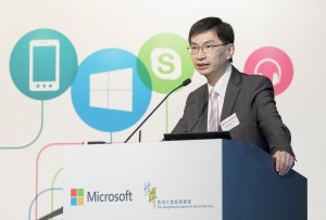 Chua Hoi-wai, Chief Executive, The Hong Kong Council of Social Service shared his views on the challenges NGOs face with, and how they can maximize stakeholder engagement through innovative ICT tools.