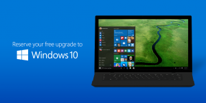 Reserve your free upgrade to Windows 10