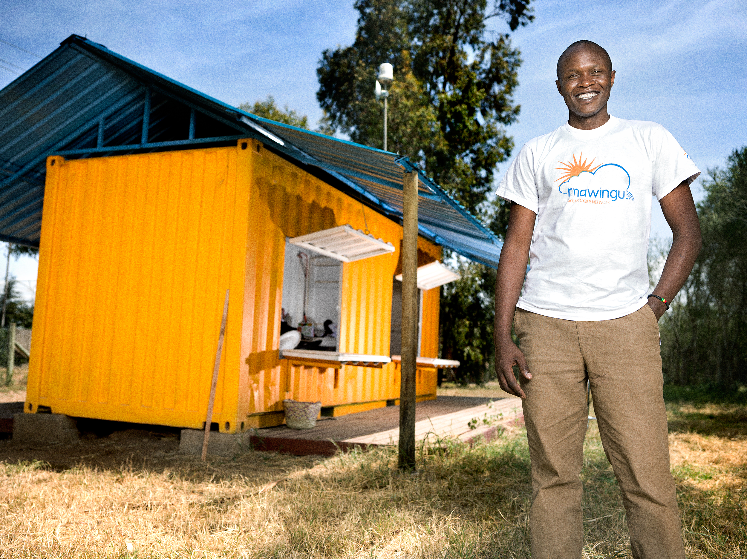 Benson Maina: Bringing information to the masses via solar-powered Internet access