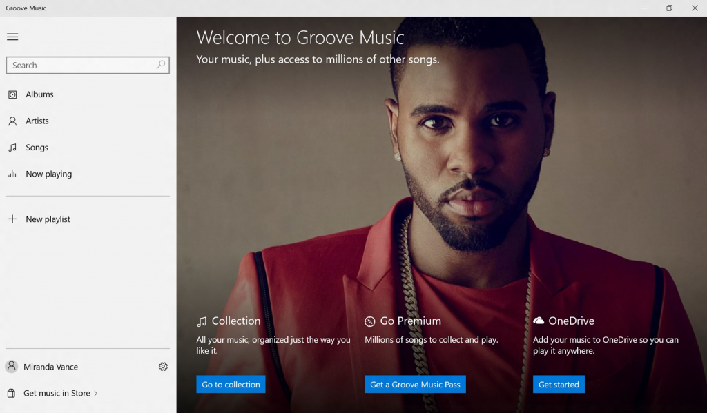 Welcome to Groove Music