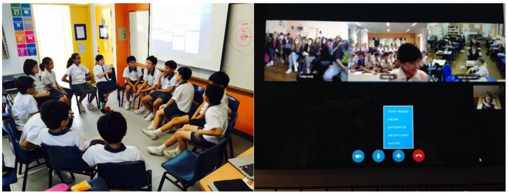 Implementation of Andy Ng's Project Courage, where the students shared about their deepest fears, and ways to overcome it with their peers and via Skype