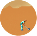 The stripped down, 8 Bit graphics of Desert Golfing offers a slice of retro joy on your phone. It’s just you, the ball and the hole in this devilishly addictive golfing sim. The simple play and 2D presentation in the desert landscape helps you keep you focus on the ball – key to making low scores and going far in the game, whatever course you’re on!