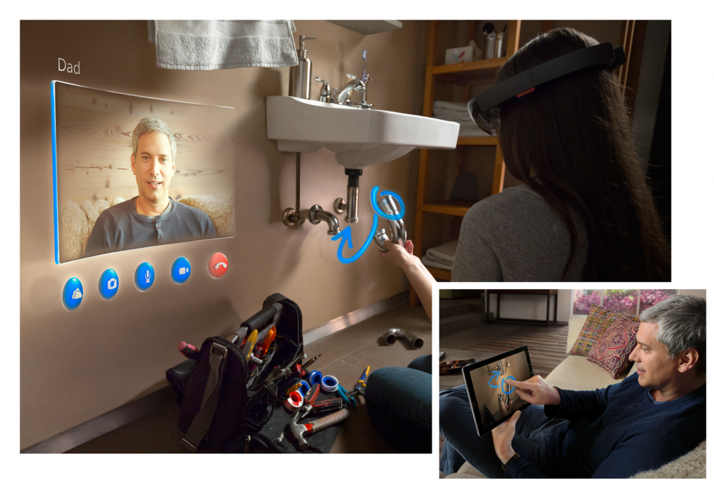 Devices day Microsoft-HoloLens-Skype-RGB1