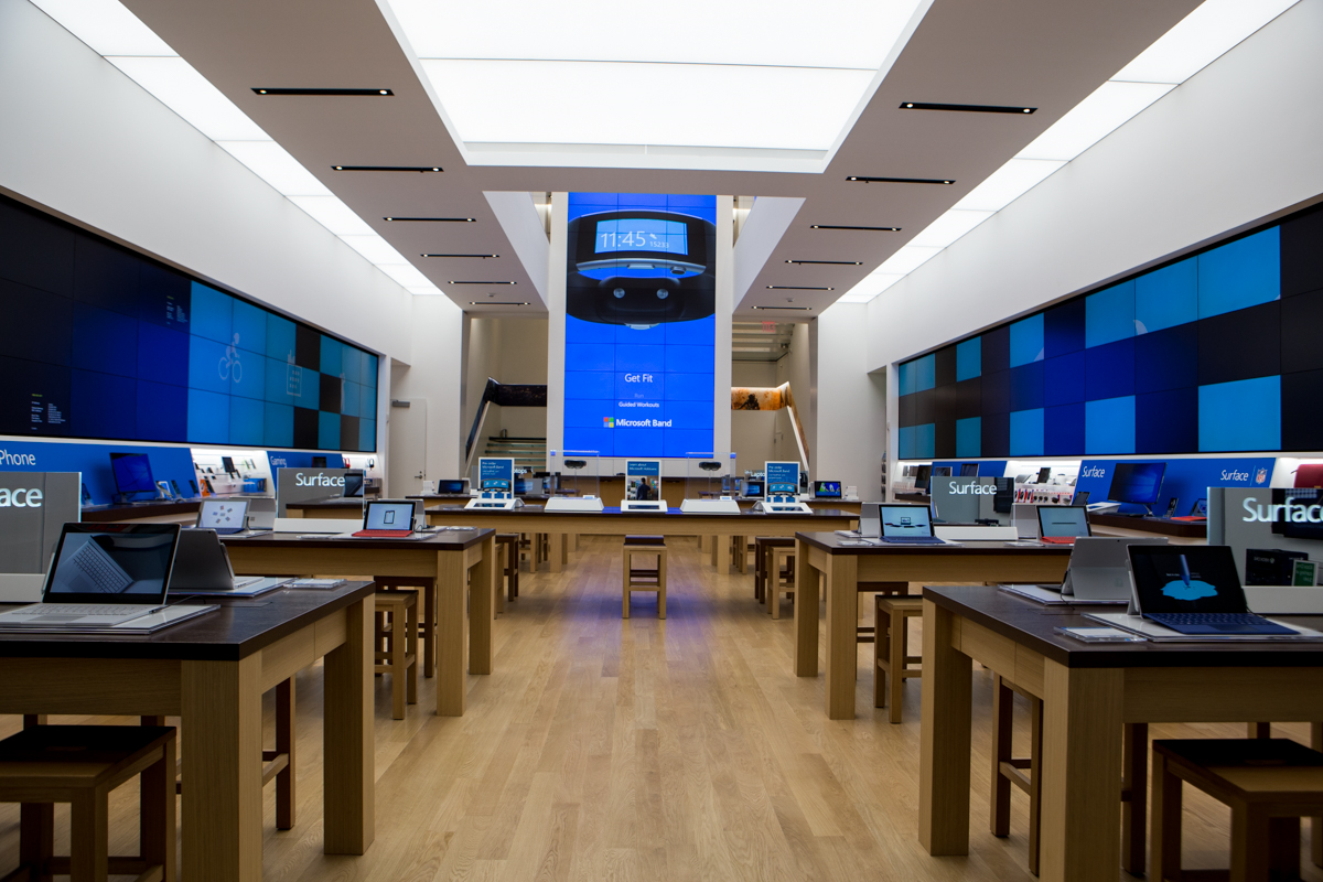 Flagship Store de Microsoft en la ciudad de Nueva York