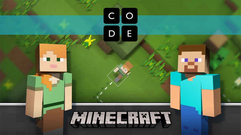 2015 Nov 14 Hour of Code - Minecraft Hero Image 1