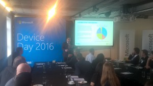 Mark Iles, Executive Consultant for Cloud & Software at TRA, talks at Microsoft NZ's Device Day 2016 in Auckland.