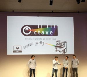 Equipe finaliste Octave dans la catégorie Innovation