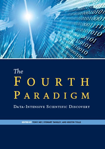 Figura 2: El libro El cuarto paradigma: El Descubrimiento científico intensivo en datos, dedicado a Jim Gray.