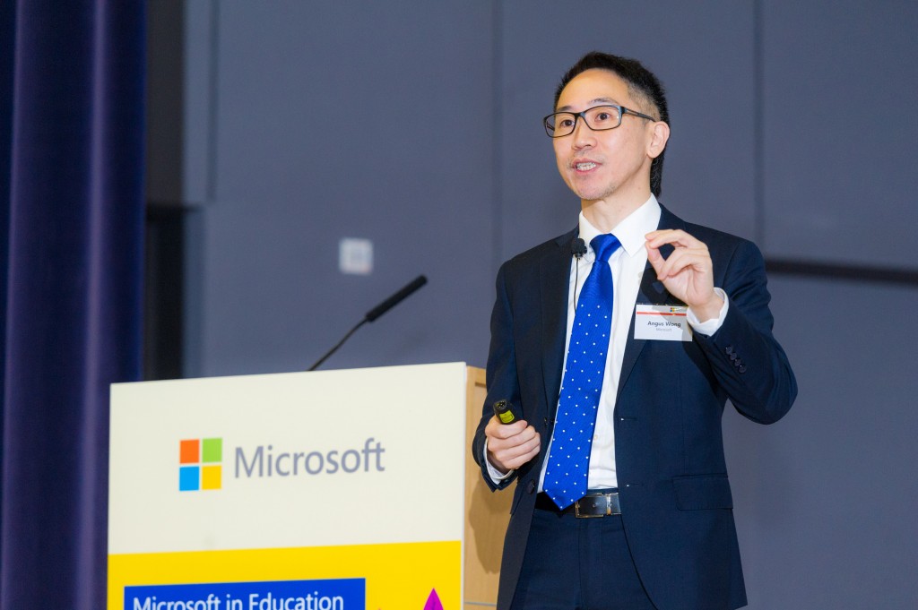 Angus Wong, Education Lead, Microsoft Hong Kong, said that Microsoft Hong Kong has been active in driving the development of IT education and e-learning, as well as providing professional training to schools and teachers to equip them with the latest knowledge and skills to learn effectively.