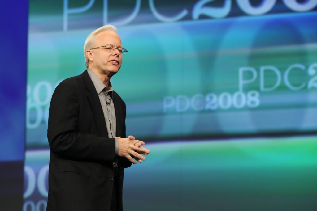 At PDC 2008, Ray Ozzie announced a technology preview of Windows Azure (now Microsoft Azure).