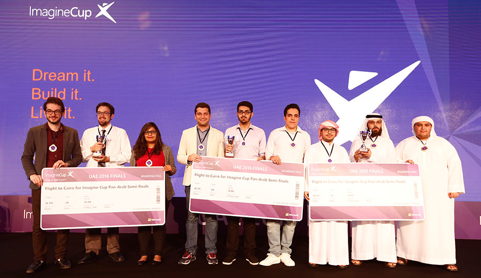 Microsoft’s Imagine Cup 2016, in partnership with Al-Bayt Mitwahid, emboldens UAE’s young innovators