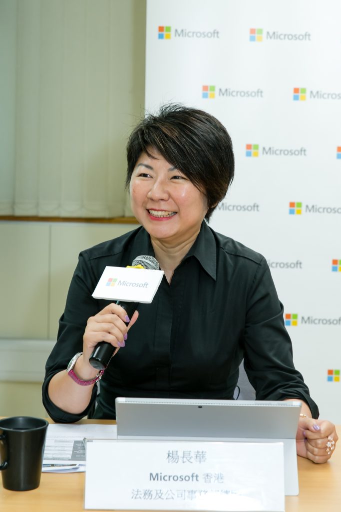 Ms. Winnie Yeung, Assistant General Counsel, Corporate, External and Legal Affairs, Microsoft Hong Kong, announces Microsoft’s latest plan for cloud services donation, and explains how NGOs can make use of cloud services to enhance their operational efficiency and the overall level of their services.