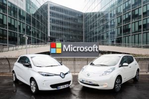 Renault-Nissan Alliance and Microsoft partnership