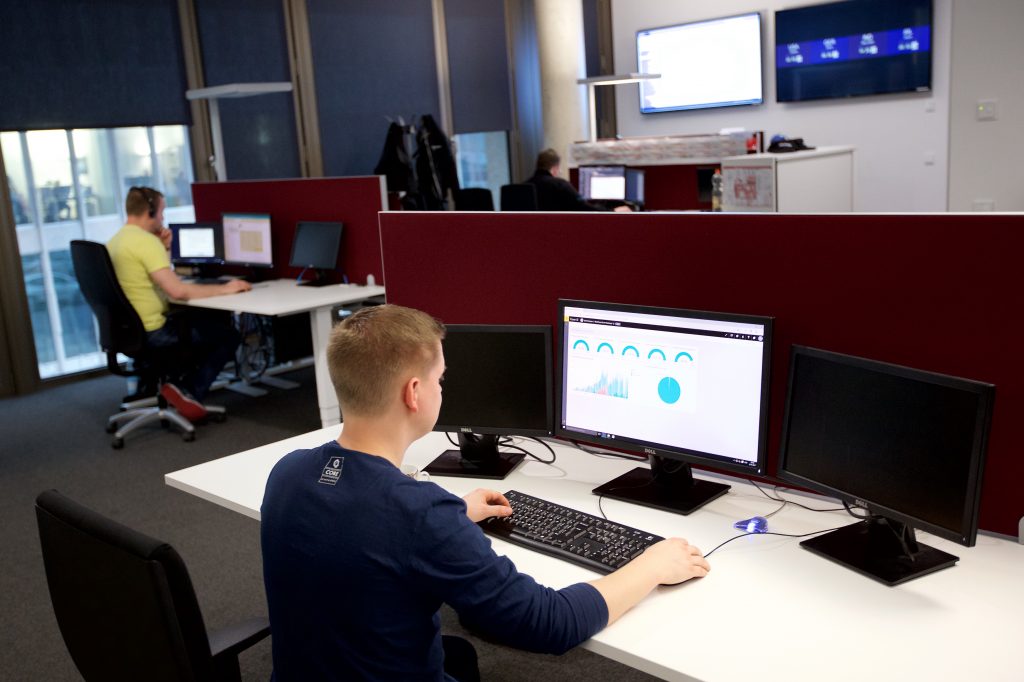 Microsoft Cloud Control Center Deutschland am Standort Berlin